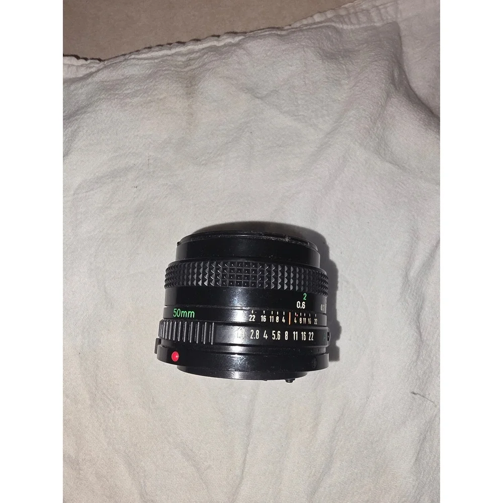 Canon FD 50mm 1:1.8 Prime Lens New FD Mount Made in Japan 3267440